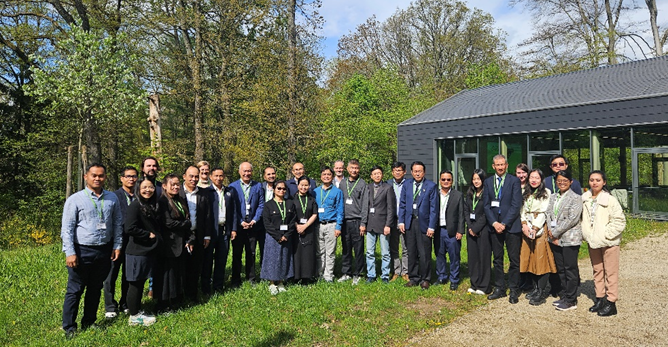 Photo of CHAIn's consortium in USAAR during the SVI