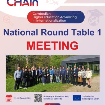 Poster of National Round Table 1 Announcement